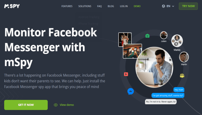 Mspy Facebook track