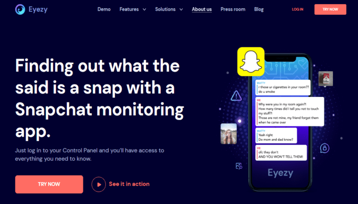 Eyezy Snapchat viewer