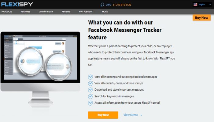 Flexispy Fb monitoring