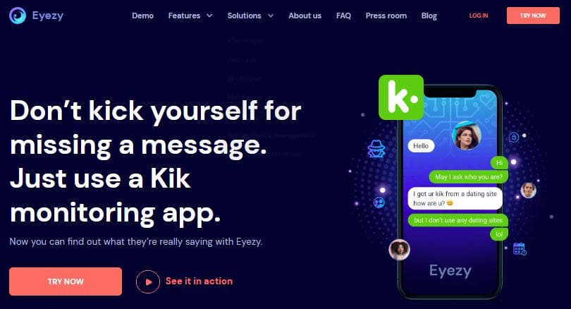 Eyezy Kik Monitoring App