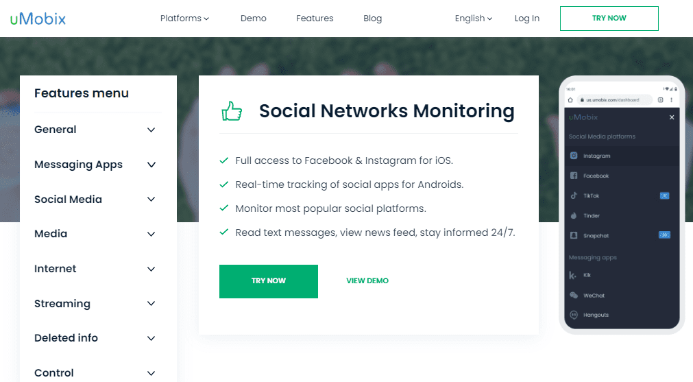 UMobix Tumblr Monitoring