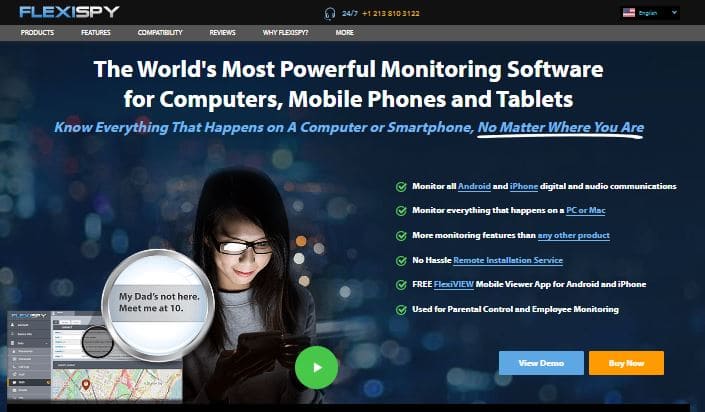 flexispy Spying app