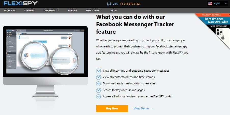 Flexispy- Excellent for Facebook Spying