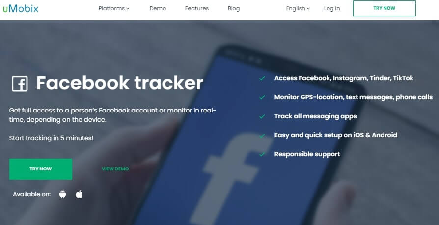 Umobix Facebook- Gives you Authentic Monitoring and Tracking Results