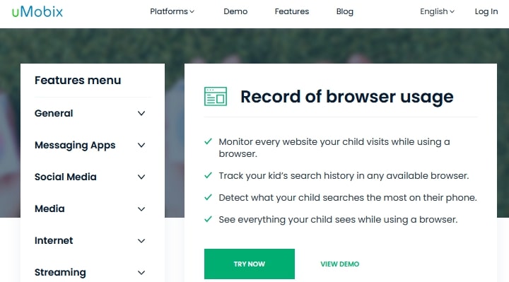 Internet Usage Monitoring