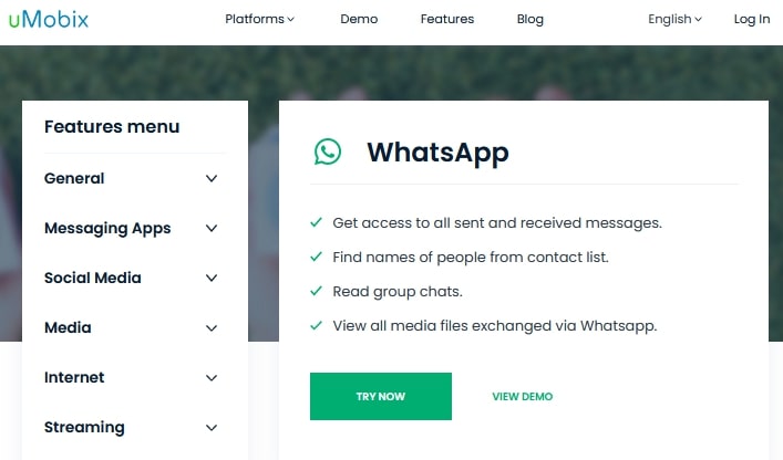Monitor WhatsApp activities