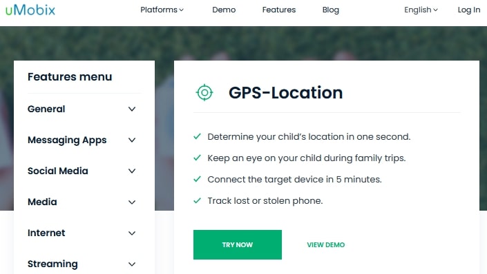 Location Tracking UMobix
