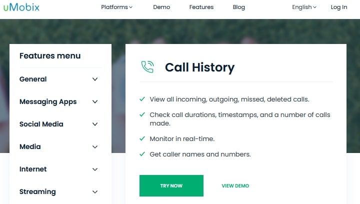 Call logs