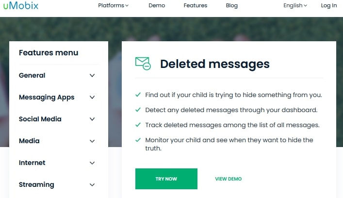 View the Deleted data