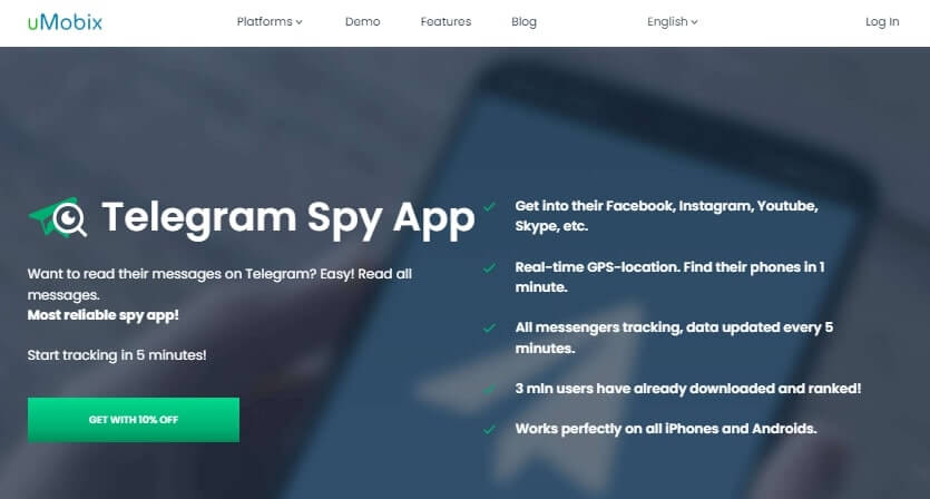UMobix Telegram- Consider this tool to protect kids
